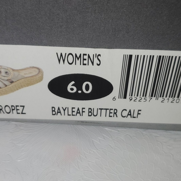 NIB Earth Couture St. Tropez Espadrille Sandals - Picture 8 of 9